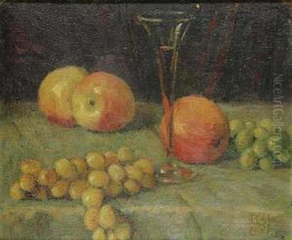 A Still Life With Fruit And Wine - view 1