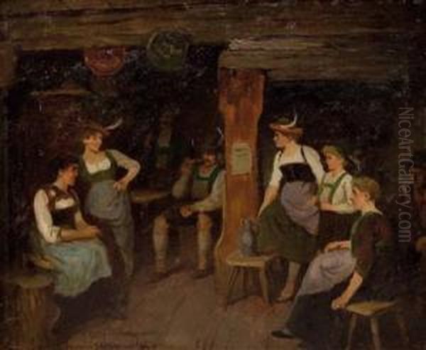 "unterhaltung In Der Almstube" - view 1