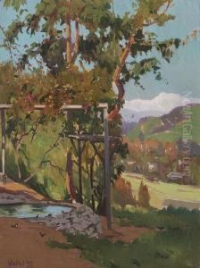 Their Garden, Sichel Street by Elmer Wachtel