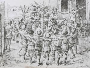 Mlodziez W Kibucu by Wilhelm Wachtel