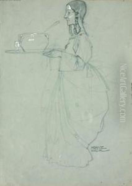 Ragazza Con Zuppiera - view 1