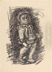 "stehende Puppe I" by Rudolf Wacker