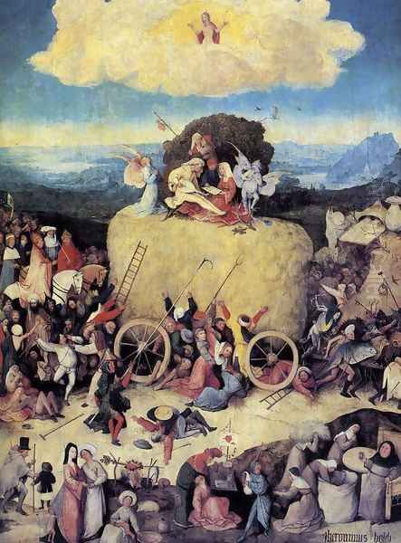 Triptych of Haywain (central panel-1) 1500-02 - view 1