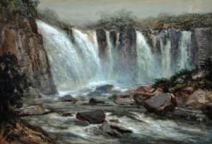 Waterfall by William Joseph Wadham