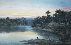 River Sunset by William Joseph Wadham