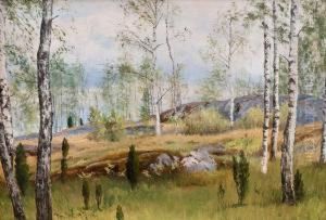 Birchtrees. by Torsten Waenerberg