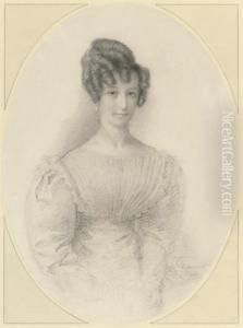 Portrait Of A Gentleman, Half-length; And Portrait Of A Lady, Half-length, Seated (illustrated)