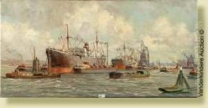 Le Port De Rotterdam by Pieter Johannes Al. Wagemans