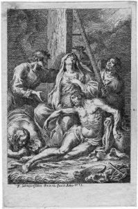 Die Beweinung Christi by Franz Xaver Wagenschon
