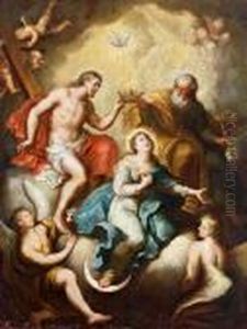 L""""incoronazione Di Maria by Franz Xaver Wagenschon
