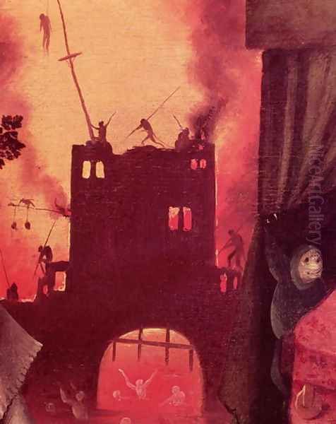 Tondal's Vision (detail of the burning gateway) - view 1