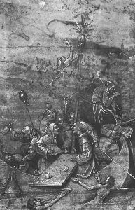 Study for "The Ship of Fools" 1500 by Hieronymous Bosch