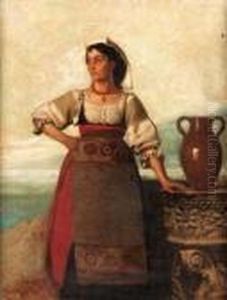 Contadina In Costume Laziale
