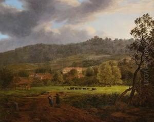 Landschaft Auf Der Rhon
