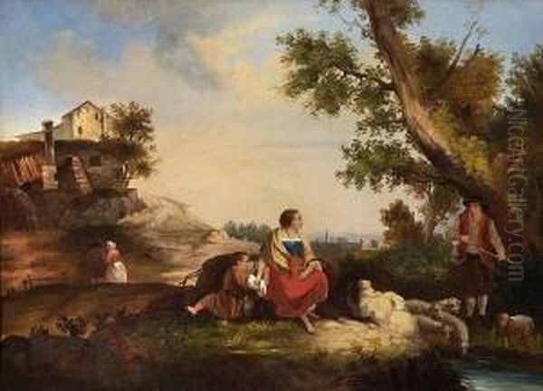 Szene In Sudlicher
Landschaft: - view 1