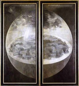 Triptych of Garden of Earthly Delights (outer wings) c. 1500