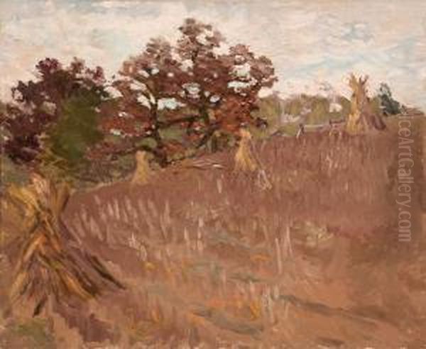 Corn Shocks - view 1