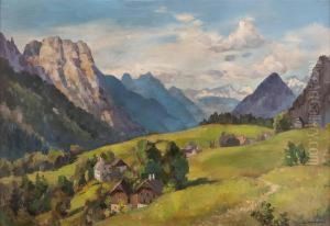 "blick Auf Den Backenstein Am
Grundlsee", by Herbert William Wagner
