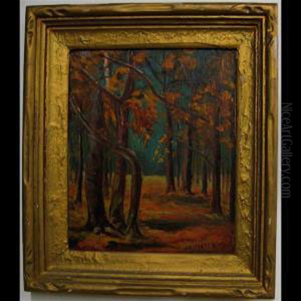 Fall Woodland Study - view 1