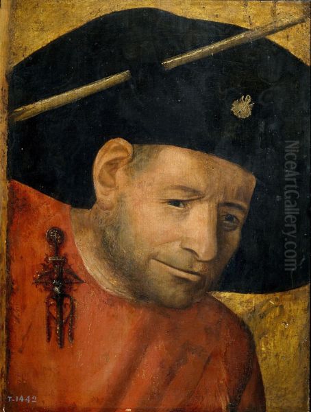 Head of a Halberdier (fragment) - view 1