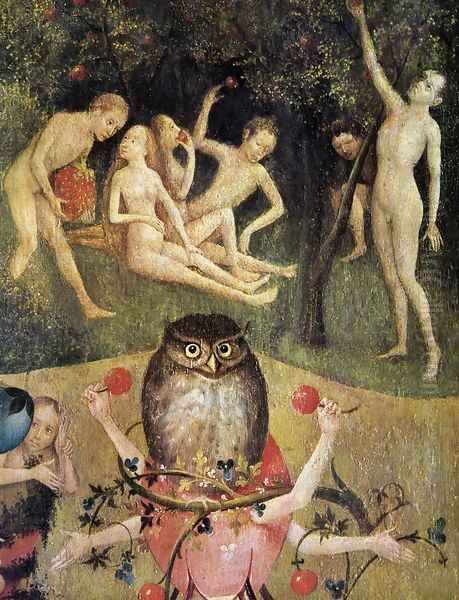Triptych of Garden of Earthly Delights (detail 4) c. 1500 - view 1