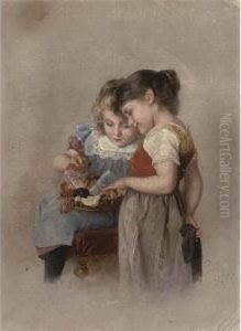 Darning Stockings by Paul Wagner