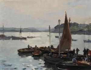 Marins Devant Les Plomarc'h by Pierre Wagner