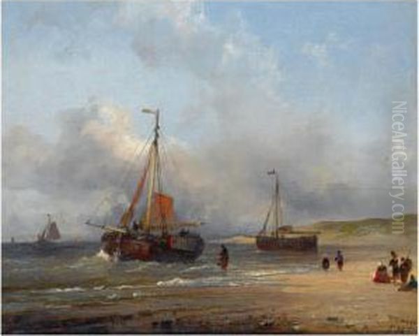 A Bomschuit In The Breakers, Scheveningen - view 1