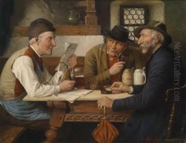 The Group In The Tavern - view 1
