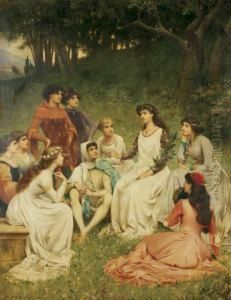 The Teller Of Tales by Jacques-Clement Wagrez