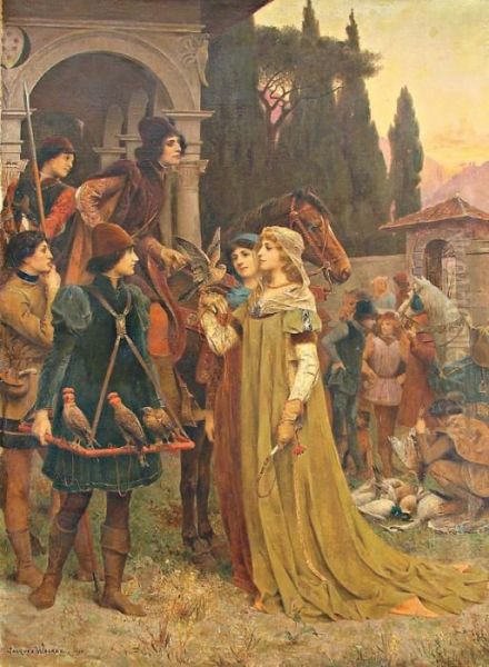 Retour De Chasse Chez Laurent De Medicis Aux Environs De Florence En 1462 - view 1