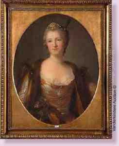 Portrait D'une Dame De Qualite by Erik Wahlbergson
