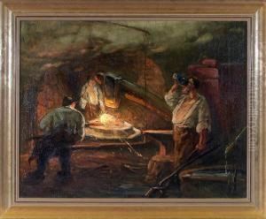 In Der Hammerschmiede by Carl Wahler