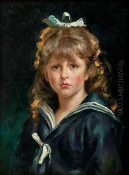Girlin A Sailor Dress. - view 1