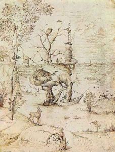 The Man-Tree by Hieronymous Bosch