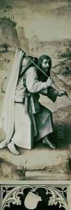St. James the Greater, Exterior of Left Wing of Last Judgement Altarpiece by Hieronymous Bosch
