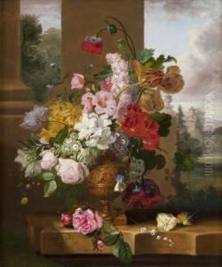 Still Life Of Summer Flowers