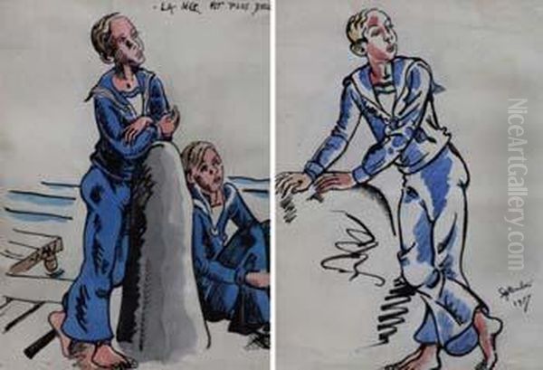 La Mer Est Plus Belle by Albert Wainwright