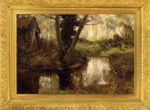 The Young Angler by Harold Waite