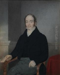 Portrait Of Agentleman by William A. Waite