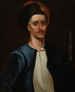 Captain Arter In A Turban