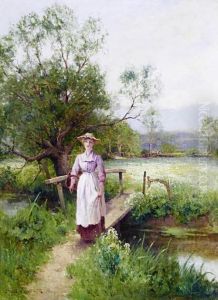 Crossing The Bridge by Ernst Walbourn