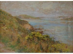 Gorse On The Cliffs by Ernst Walbourn