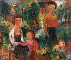 Au Parc by Charles Walch