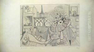 Scene D""""interieur by Charles Walch