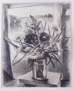Interieur Au Bouquet by Charles Walch
