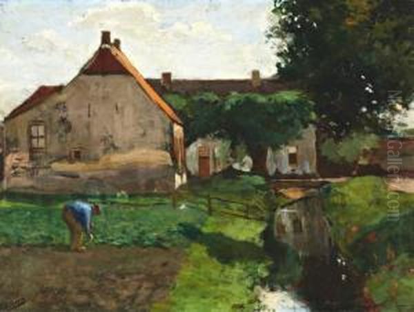 Boer In De Moestuin - view 1