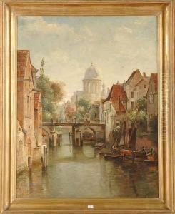 Vue De Malines by Gustave Walckiers