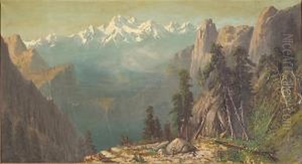 The Alps Of California, 1885 - view 1