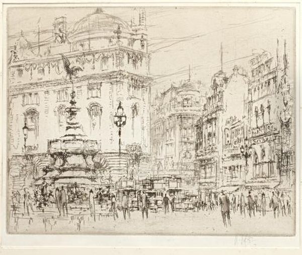 Piccadilly Circus - view 1